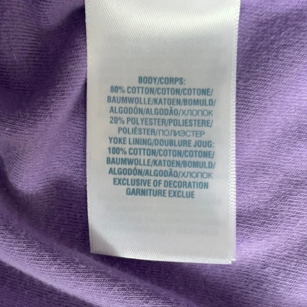 Ralph Lauren Purple Plush Velour Footed Onesie Size 9 Month Quiet Luxury Preppy